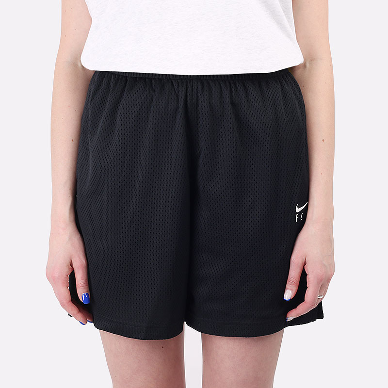 женские черные шорты Nike Fly CU4573-010 - цена, описание, фото 2